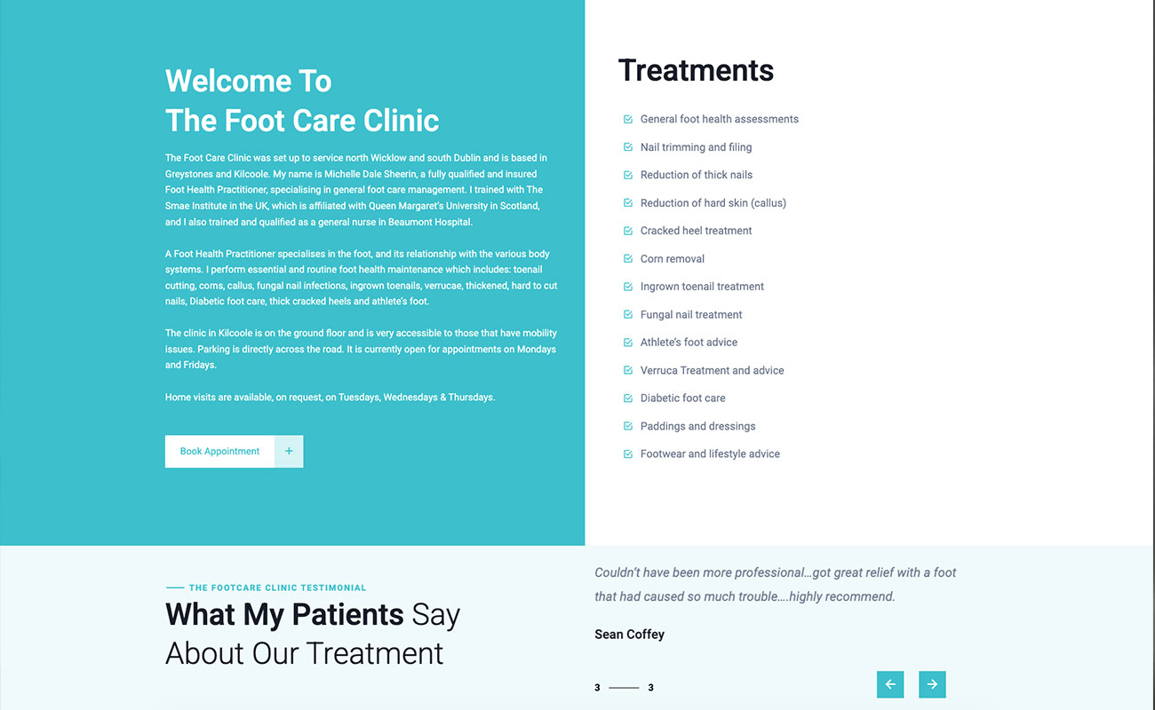 The Foot Care Clinic Cross Media Key Communication