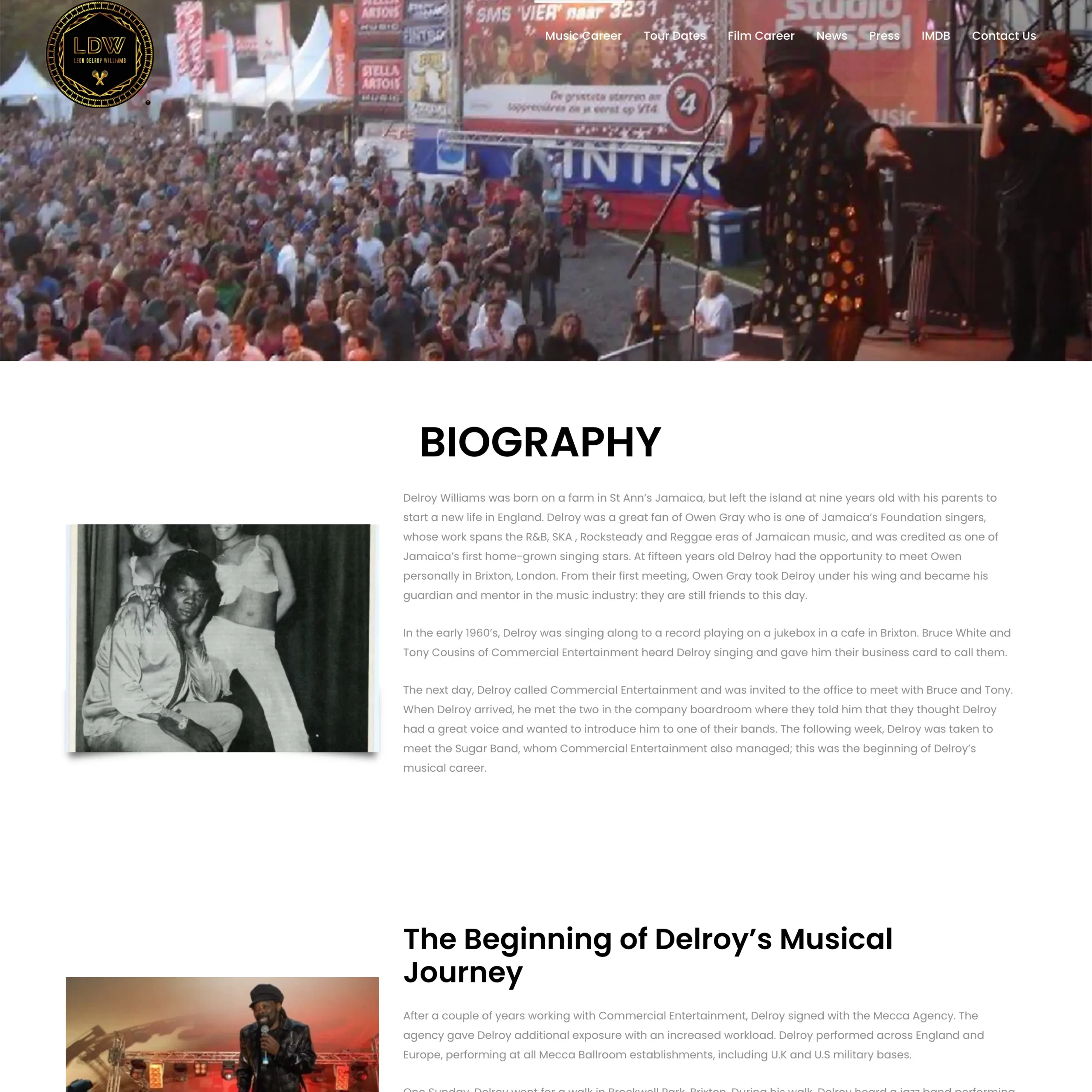 Biography - The Official_ Delroy Williams Website