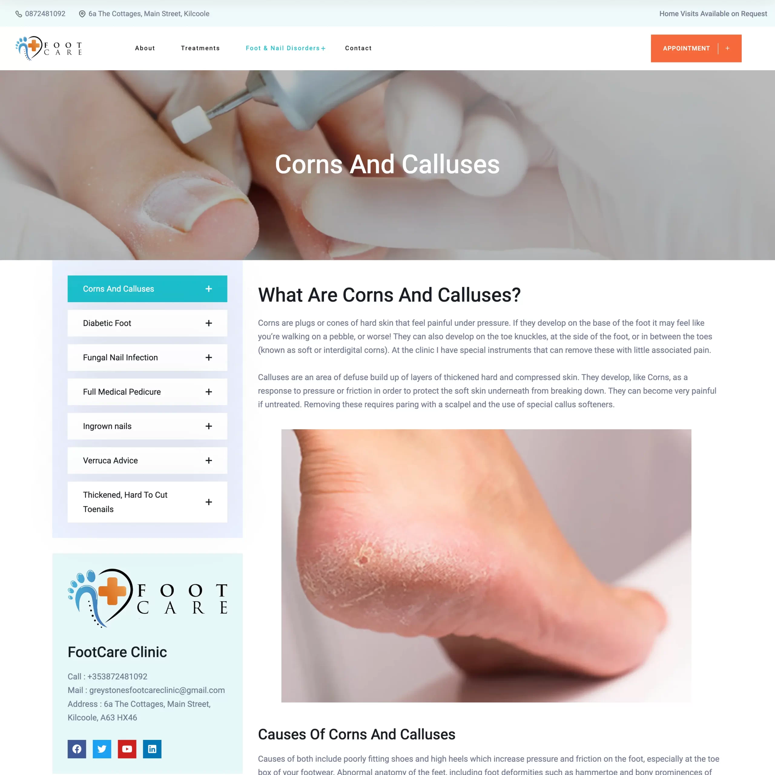 Services – The Foot Care Clinic